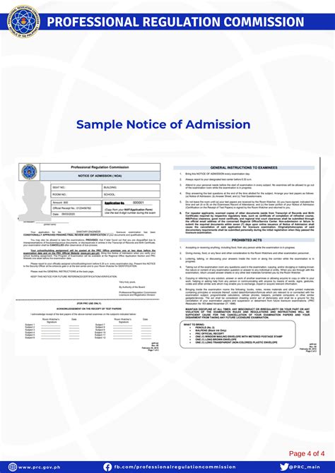 Verification and Licensure Examination Results for Repeater, .
